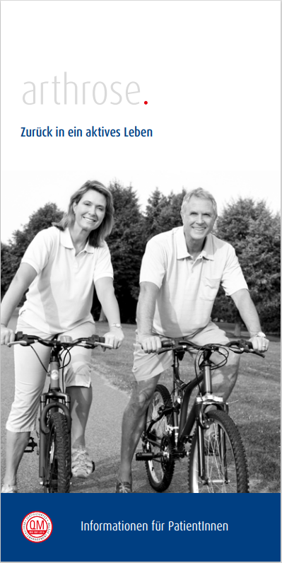 Themenflyer „Arthrose“