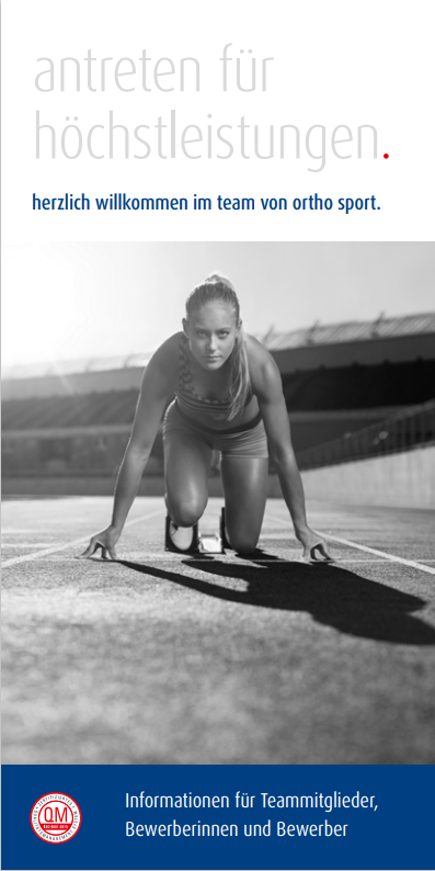 Karrierebroschüre „Antreten für Höchstleistungen“