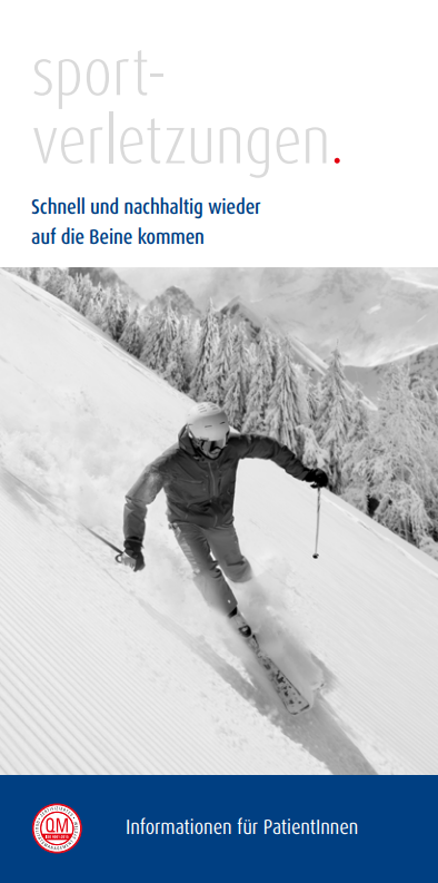 Themenflyer „Sportverletzungen“